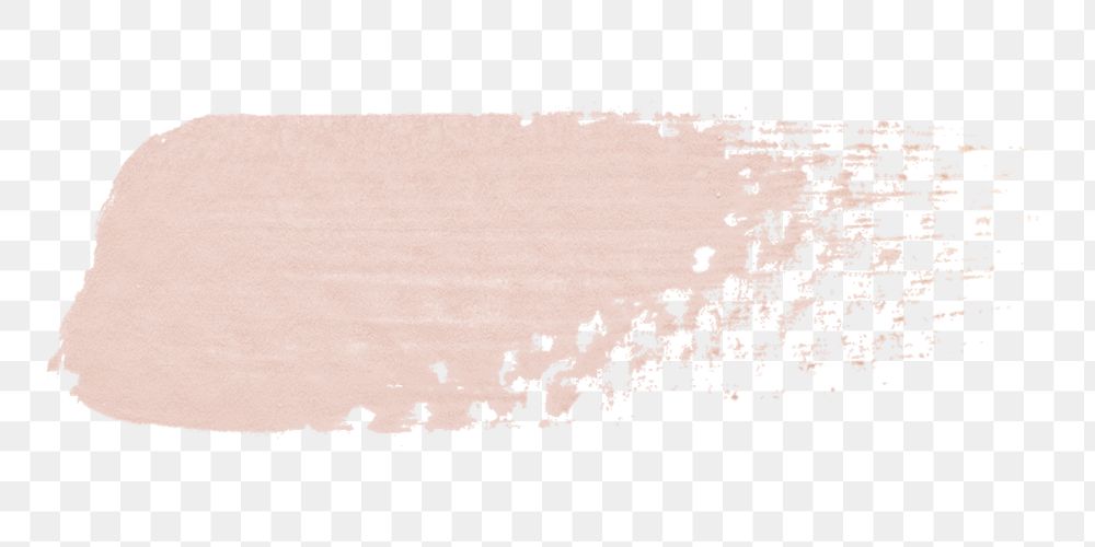 Pink brush stroke png sticker, transparent background