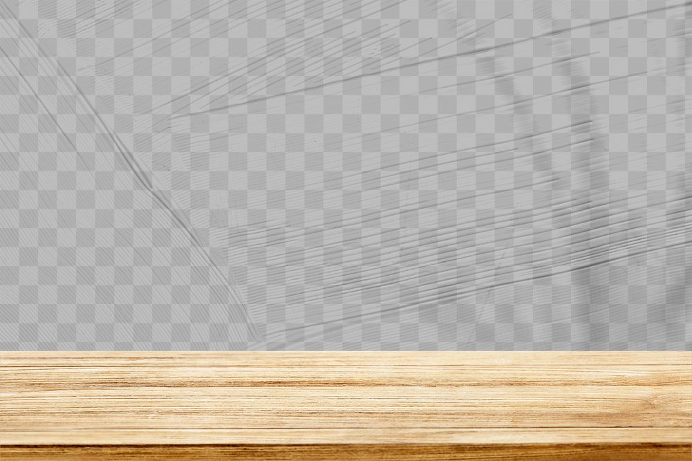 Png wood border backdrop mockup, transparent design