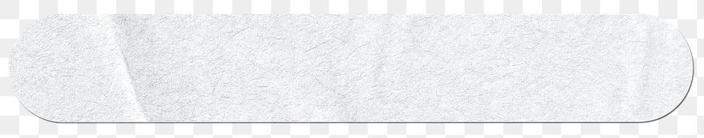 White paper png sticker, transparent background