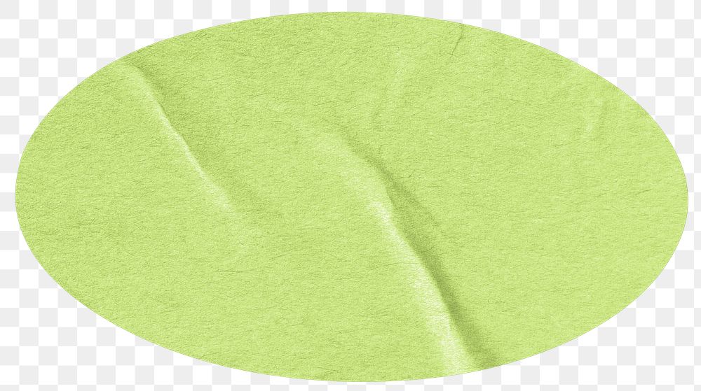 Green paper  png sticker, transparent background