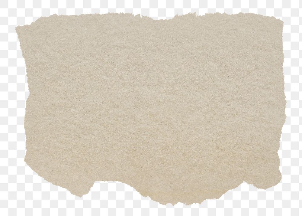 Ripped paper png sticker, transparent background