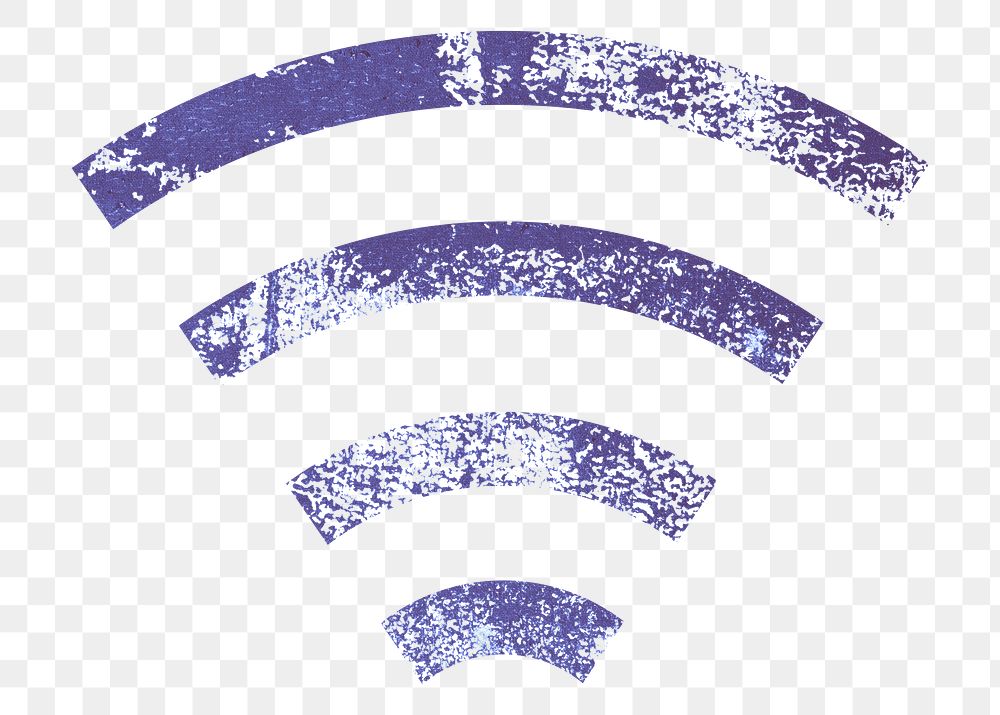 Wifi signal png business sticker, transparent background 