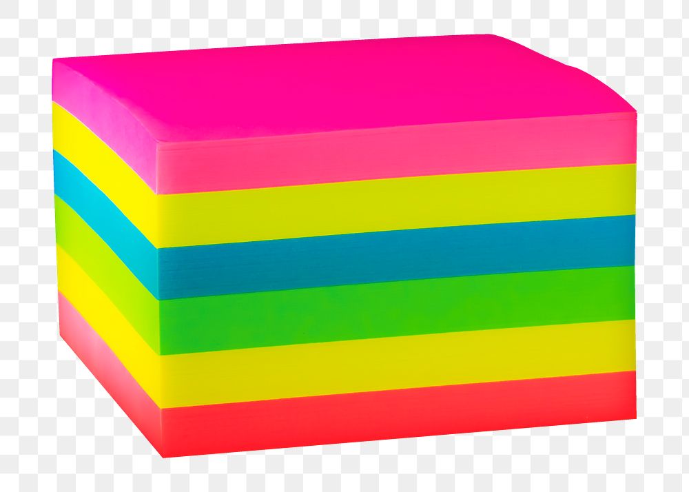 Sticky note png sticker, transparent background 