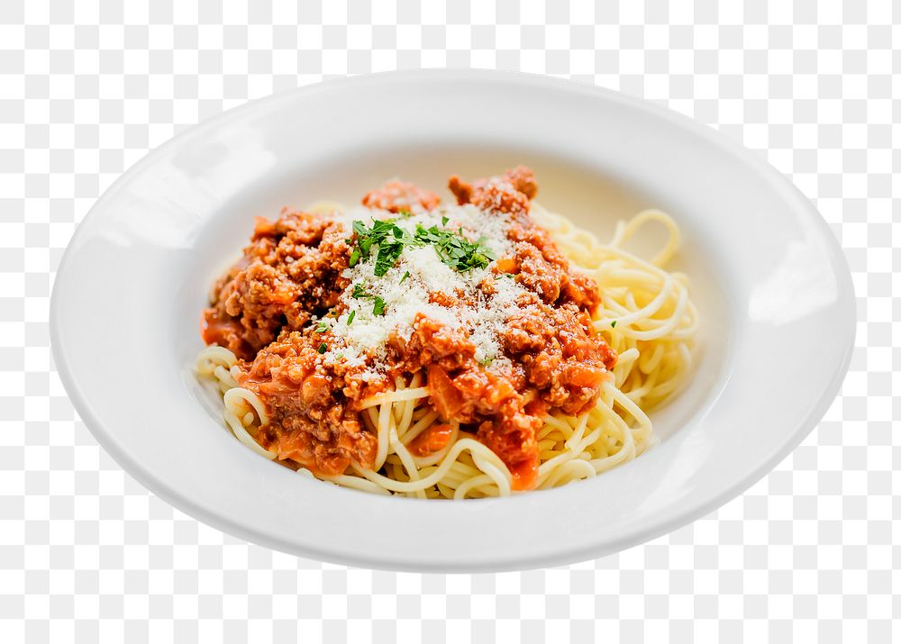 Italian pasta png sticker, transparent background