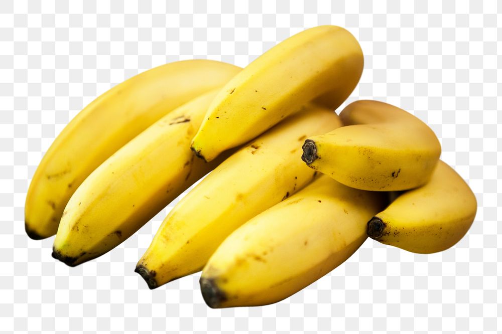 Bananas png sticker, transparent background 