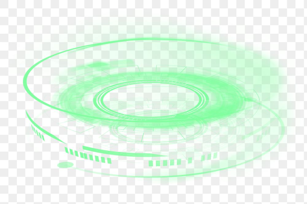 Retinal scan png, biometrics technology, transparent background