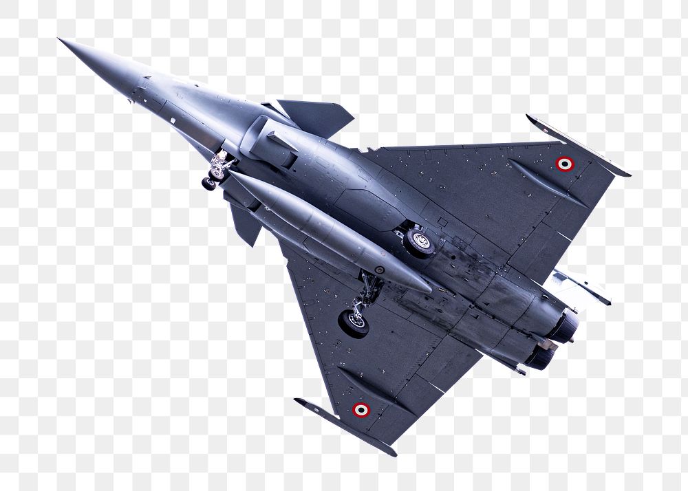 Fighter jet png sticker, transparent background