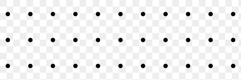 Dots pattern png sticker, transparent background