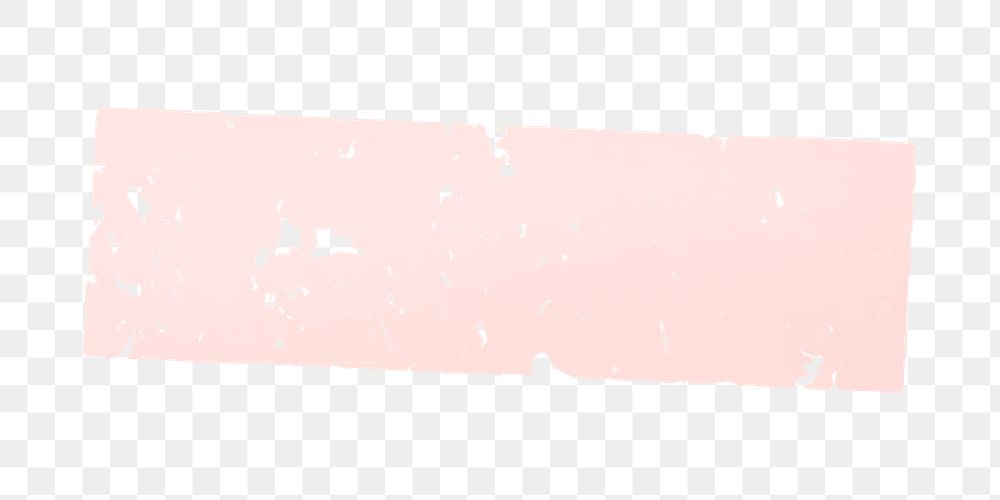 Pink washi tape png sticker, transparent background
