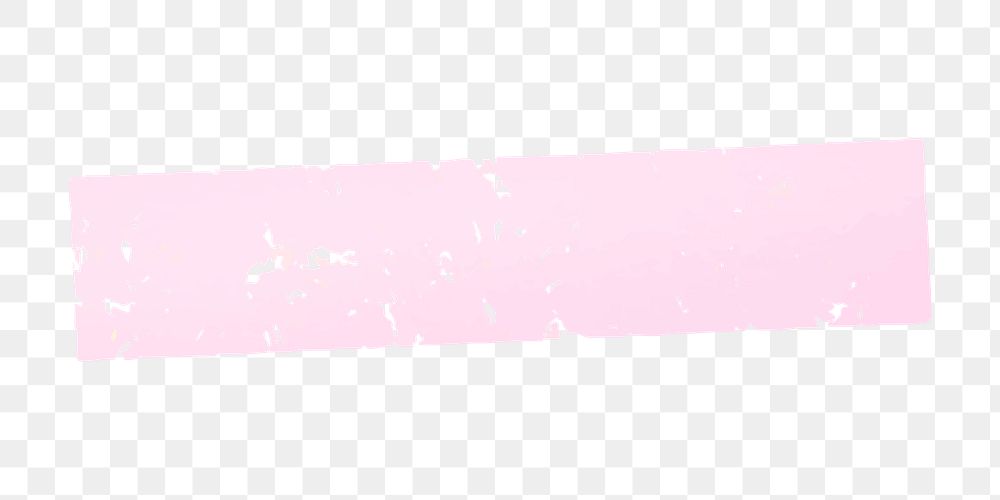 Pink washi tape png sticker, transparent background