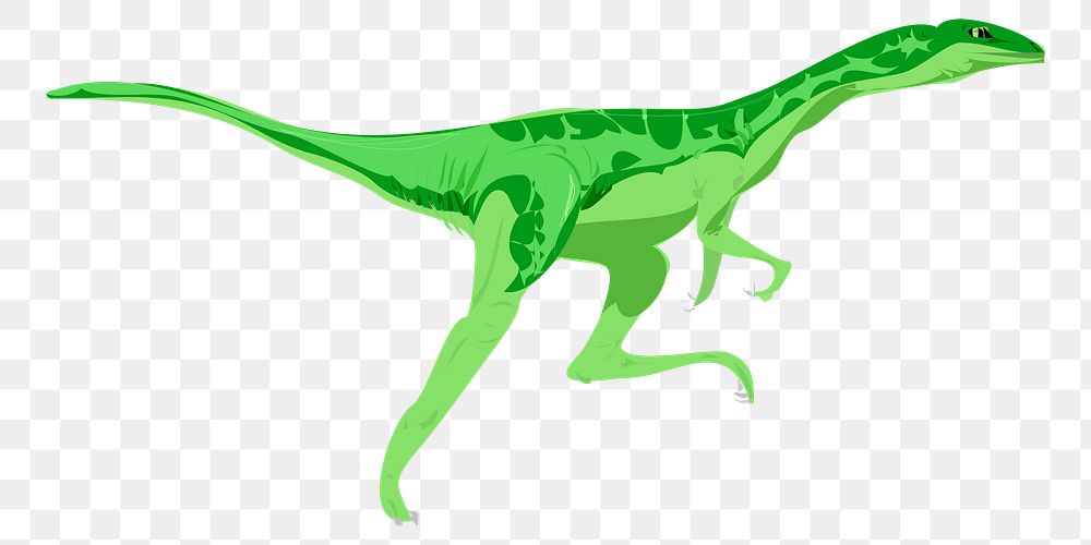 Dinosaur png illustration, transparent background. Free public domain CC0 image.