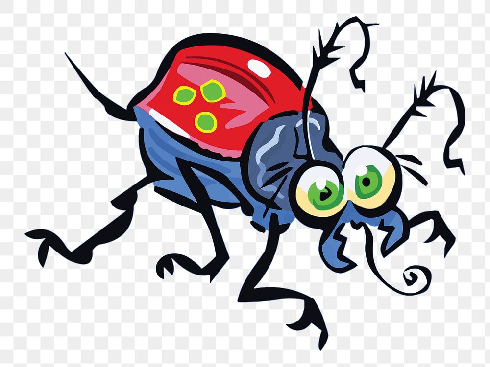 Insect png sticker, transparent background. Free public domain CC0 image.