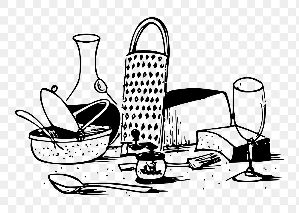 PNG Italian food  clipart, transparent background. Free public domain CC0 image.