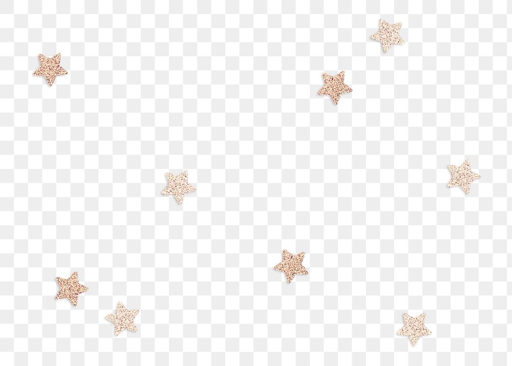Glittery star png sticker, transparent background