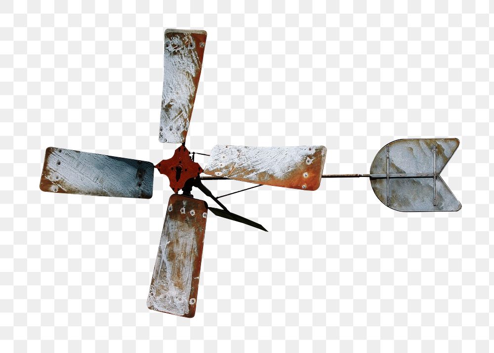 Wind vane png sticker, transparent background