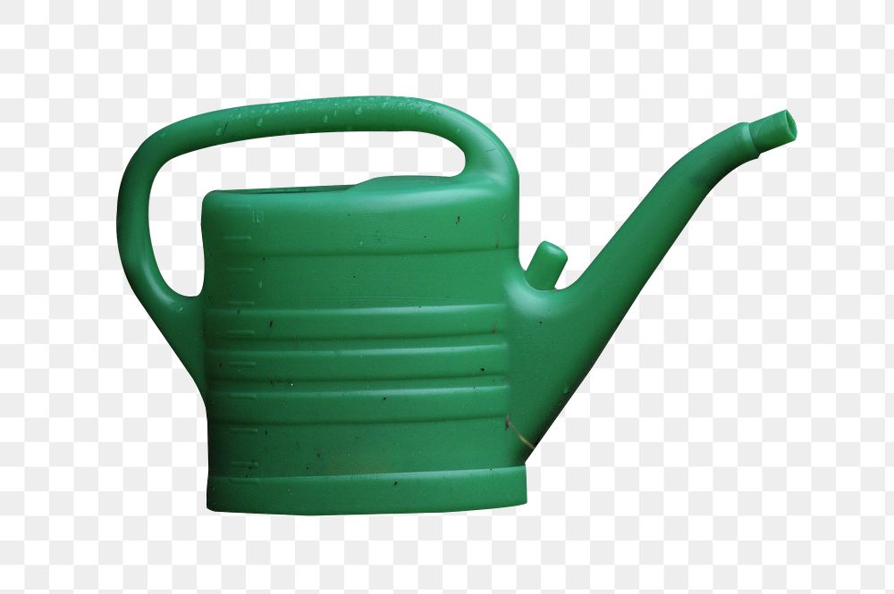 Watering can png gardening  sticker, transparent background