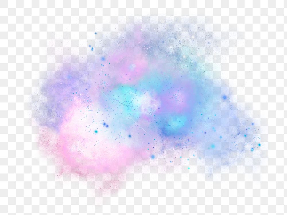 Dreamy pastel cloud  png, transparent background