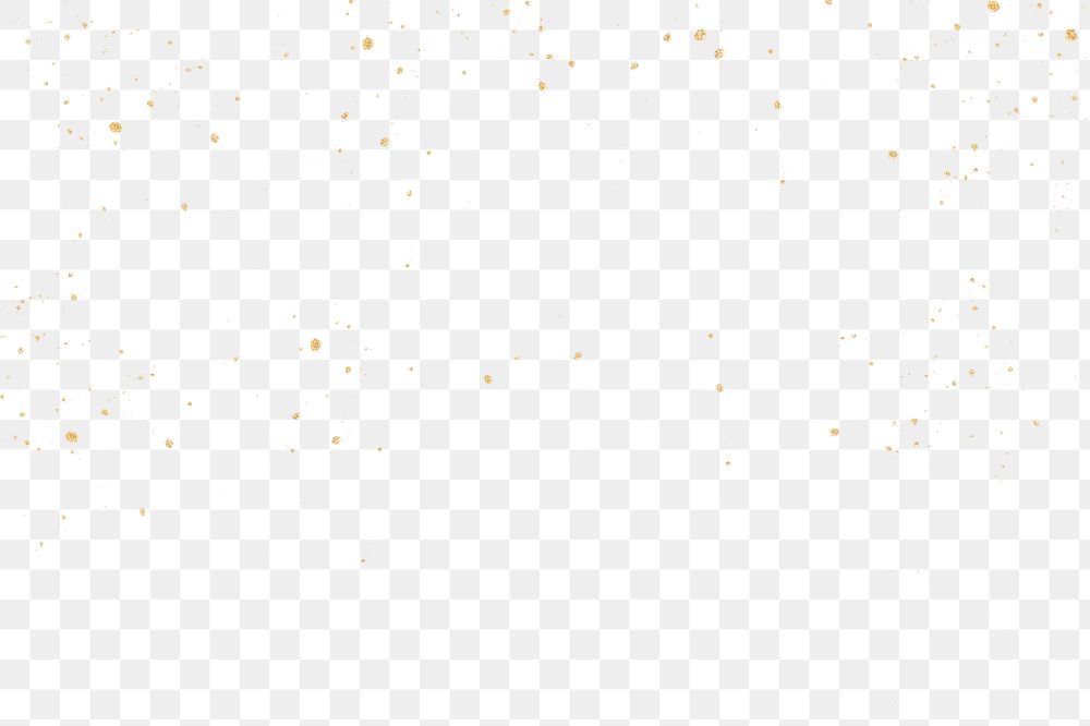 Gold glitter png overlay, transparent background