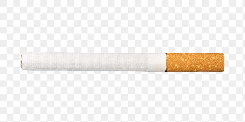 Smoking cigarette png sticker, transparent background