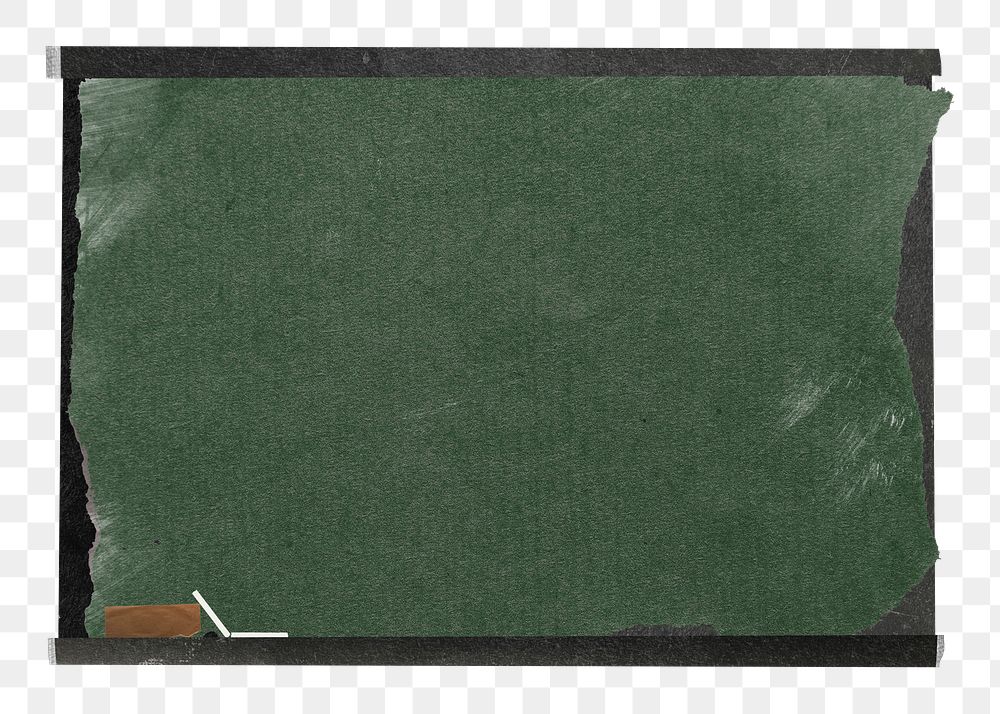 PNG School blackboard, education element, transparent background