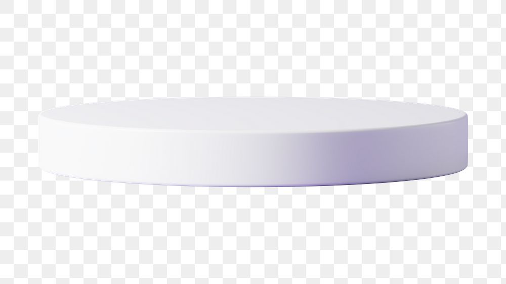 Pastel purple podium png  sticker, transparent background