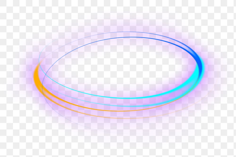 Long exposure circle png element, | Premium PNG - rawpixel