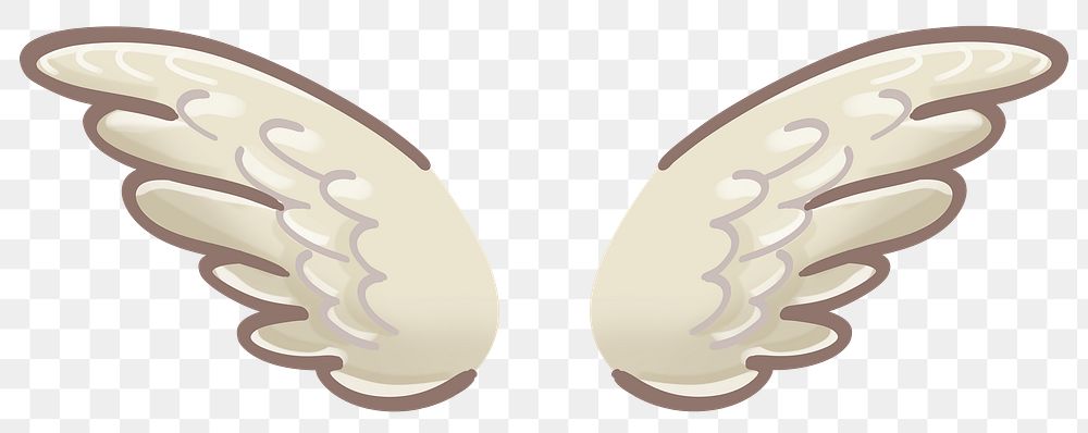 Fairy wings png sticker, transparent background
