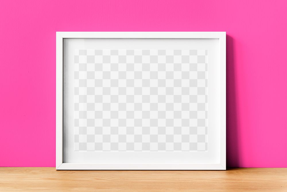 Photo frame png transparent mockup, wall decoration