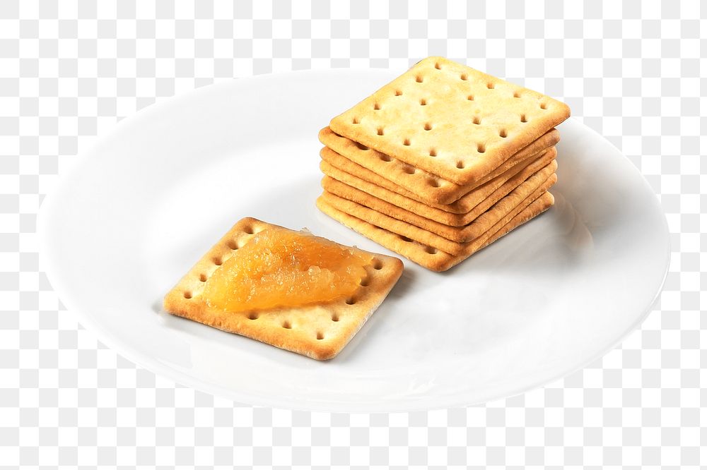 Biscuit png collage element on transparent background