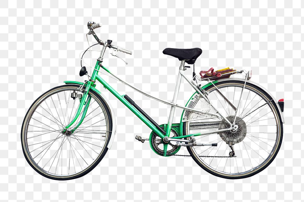 Bicycle vehicle transportation png, transparent background