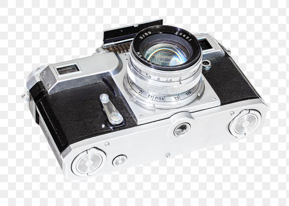 Camera png, isolated object, transparent background
