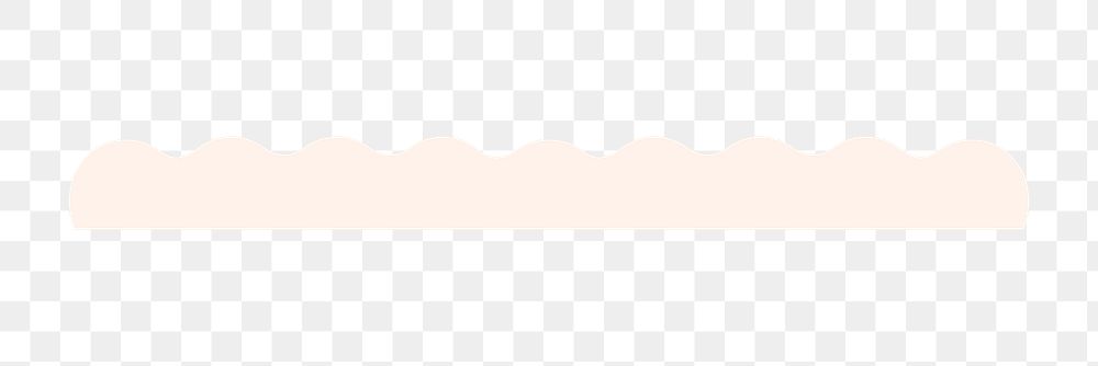 Pastel abstract png border, transparent background