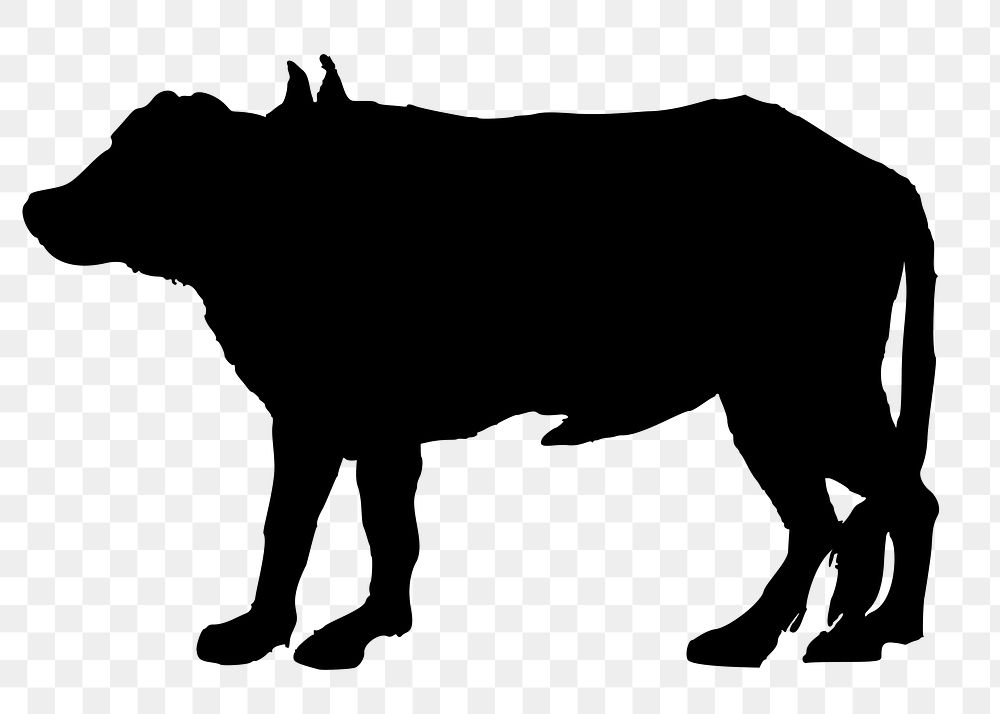 Ox png illustration, transparent background. Free public domain CC0 image.