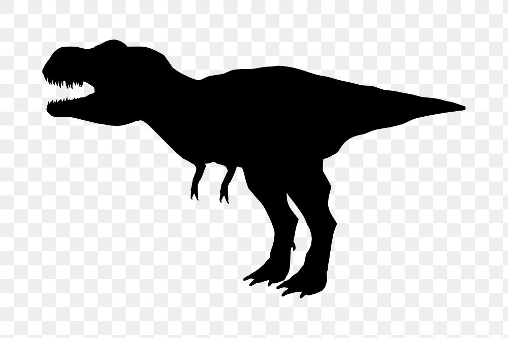 Dinosaur png illustration, transparent background. Free public domain CC0 image.