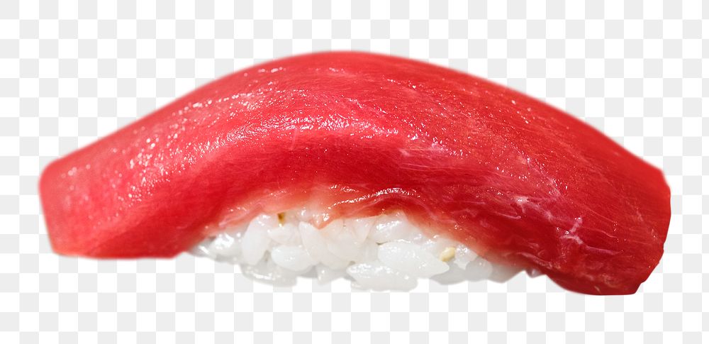 Sushi png collage element, transparent background