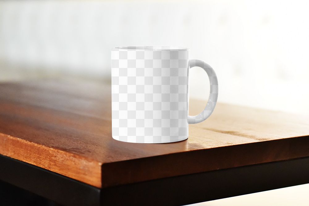 PNG Coffee mug  mockup, transparent design