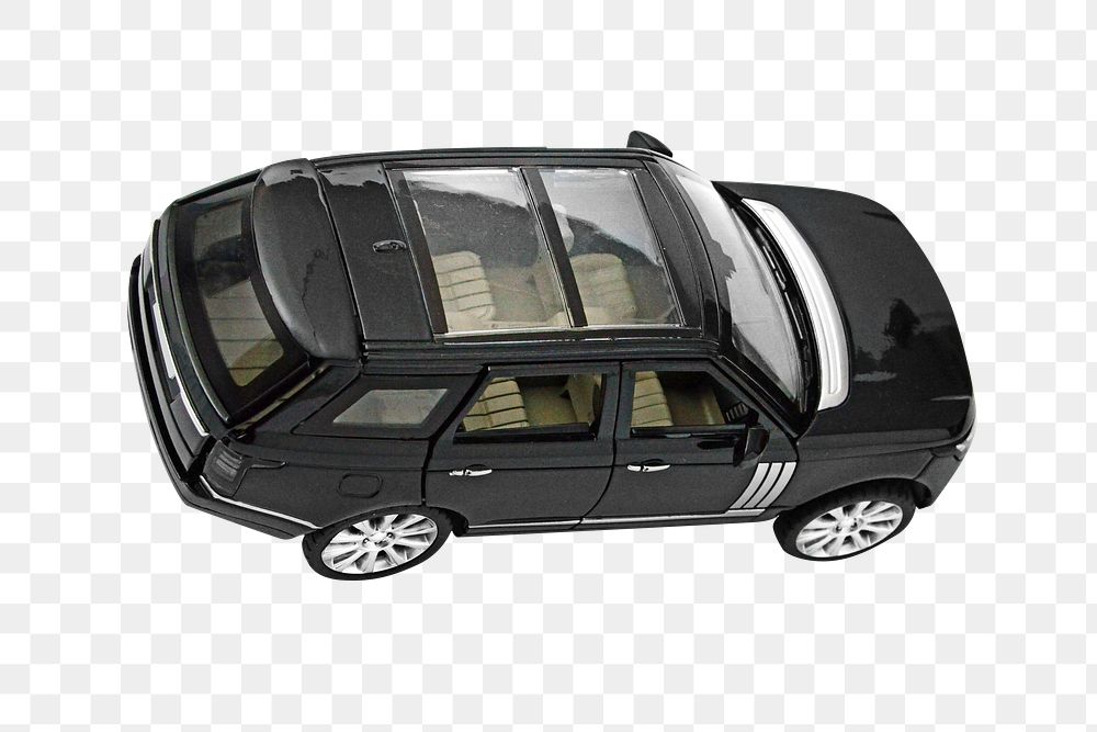 Png black car, isolated object , transparent background