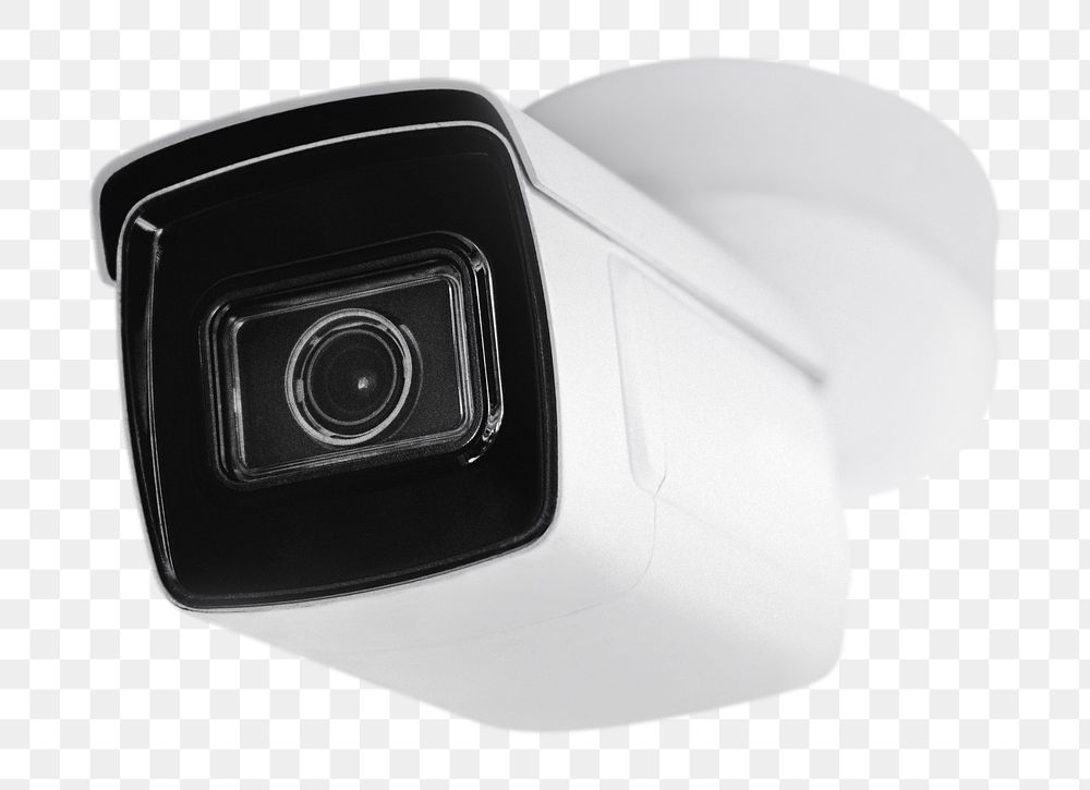 Security camera png, isolated object, transparent background