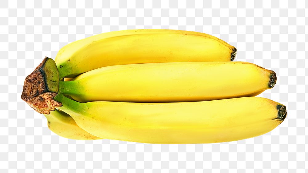 Banana bunch png, transparent background