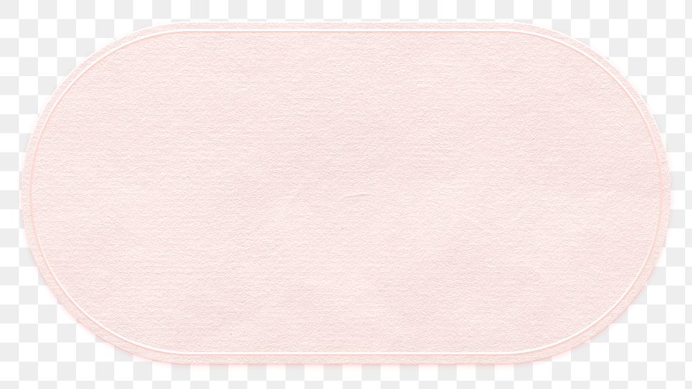 Pink png shape on transparent background