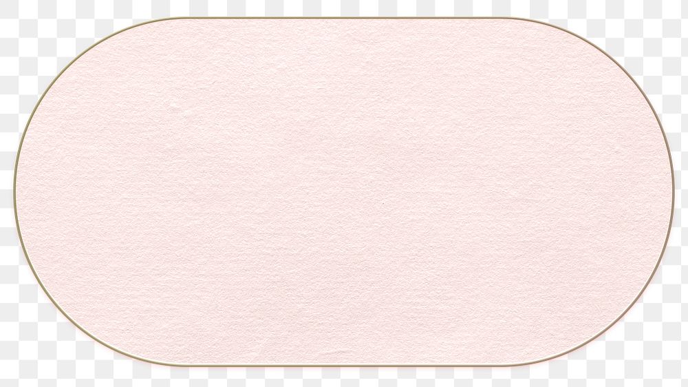 Pink png button on transparent background