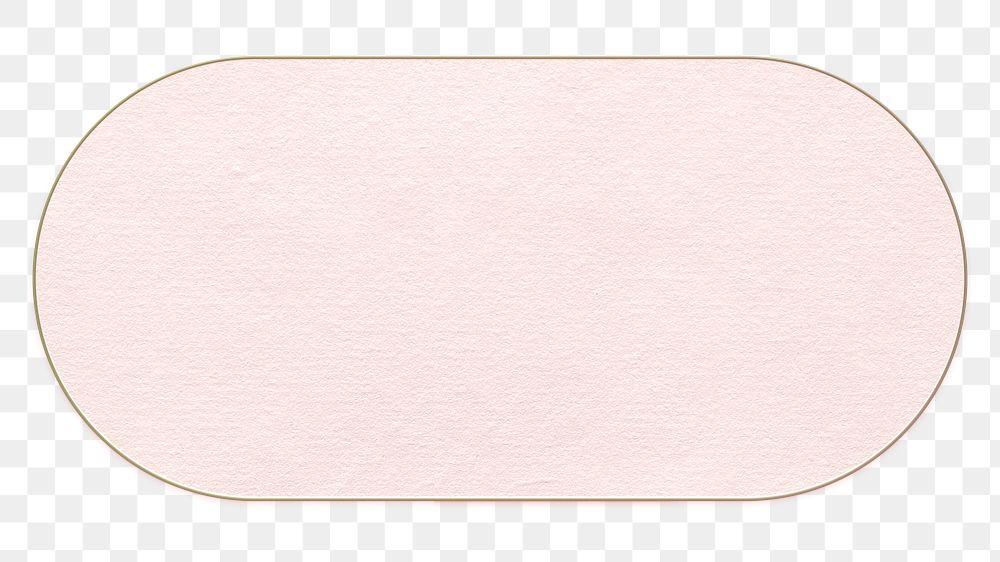 Pink png button on transparent background