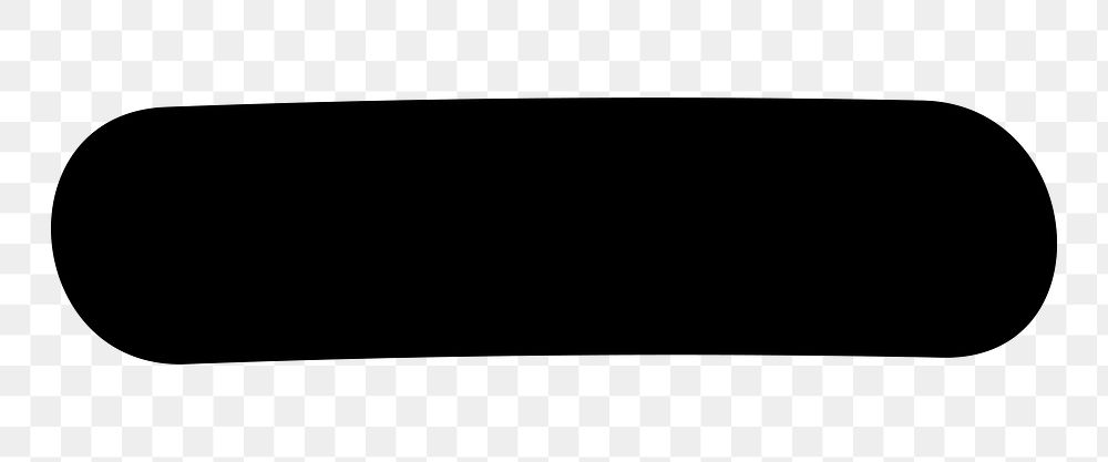 Png black thick line, transparent background