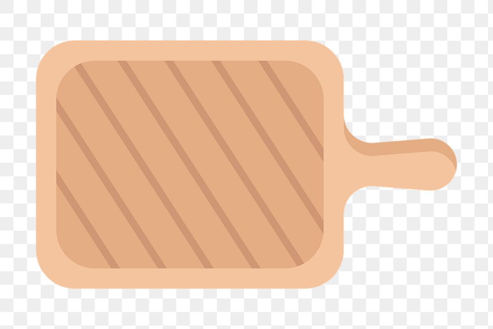 PNG cutting board, kitchen utensils transparent background