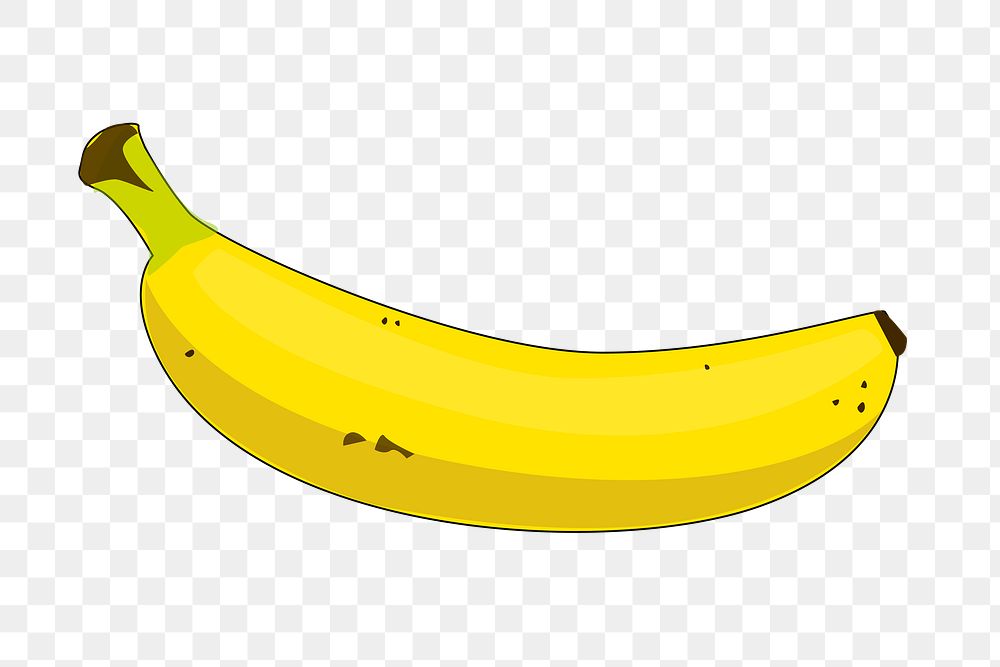 PNG Banana, clipart, transparent background