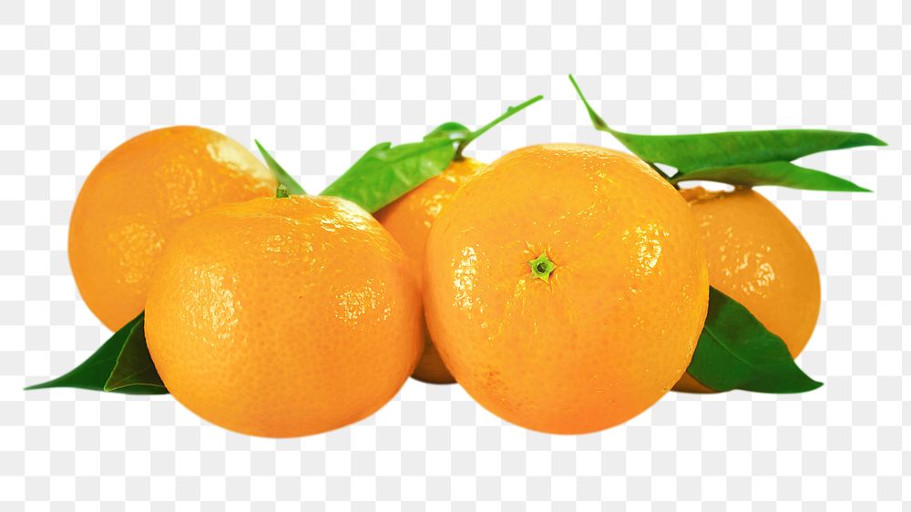 Mandarin oranges  png, transparent background