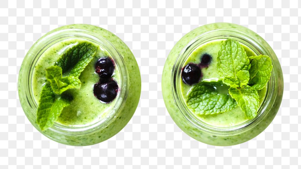 Vegetable smoothie  png, transparent background