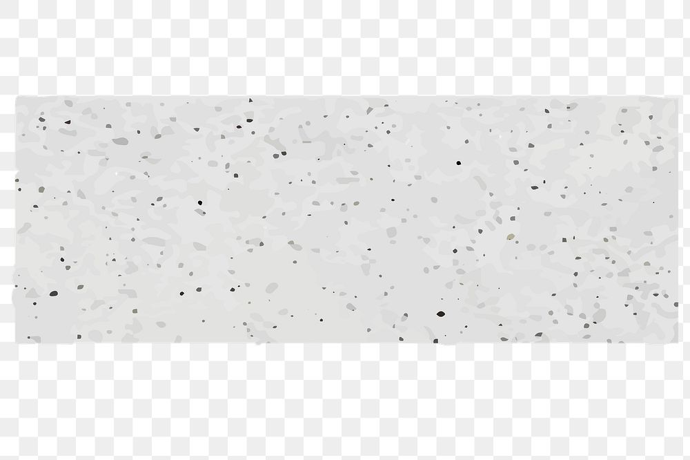 Granite rectangle shape png, transparent background