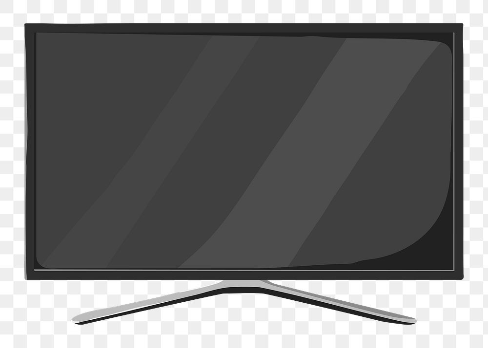 Tv screen png technology illustration, transparent background