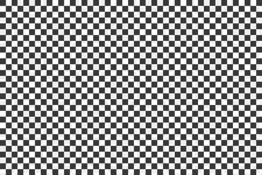 Retro checkered png pattern, transparent background